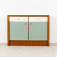 Vintage Kommode Sideboard Schubladen Schuhkommode Pastell 60s