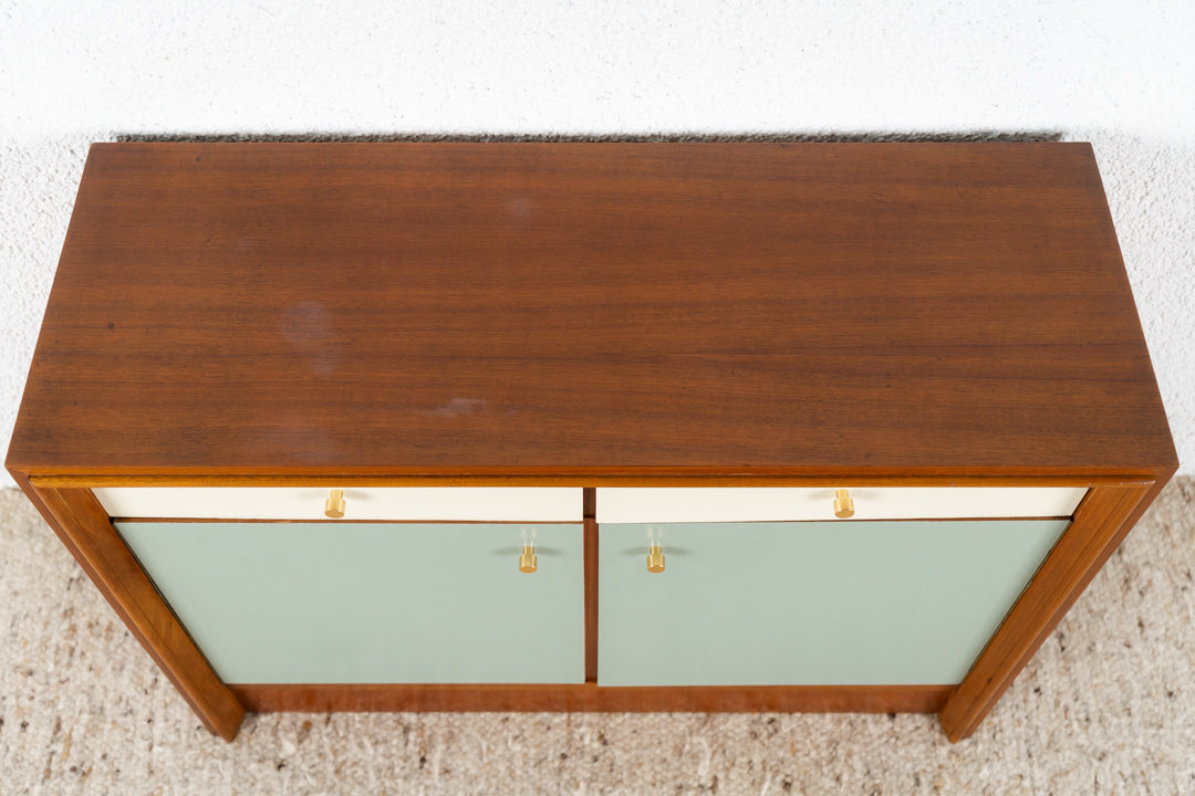 Vintage Kommode Sideboard Schubladen Schuhkommode Pastell 60s