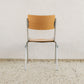 2er Set Vintage Stapelstuhl Mid Century Stuhl Esstisch Büro Küche Resopal Industrial