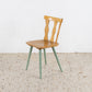 Stuhl 4er Set Vintage Bistro Holz Küche Esstisch Stühle
