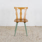 Stuhl 4er Set Vintage Bistro Holz Küche Esstisch Stühle