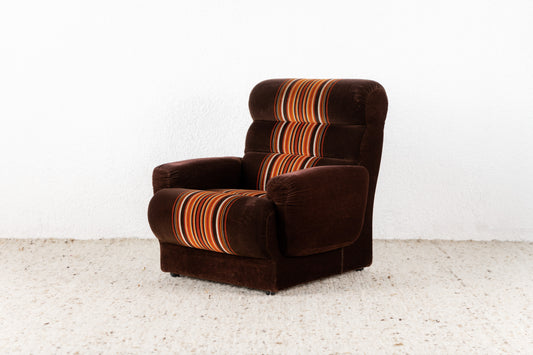 Mid Century Sessel Armchair Sofa 60s Stuhl Braun