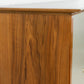 Mid Century Vitrine Highboard Sideboard Nuss Holz